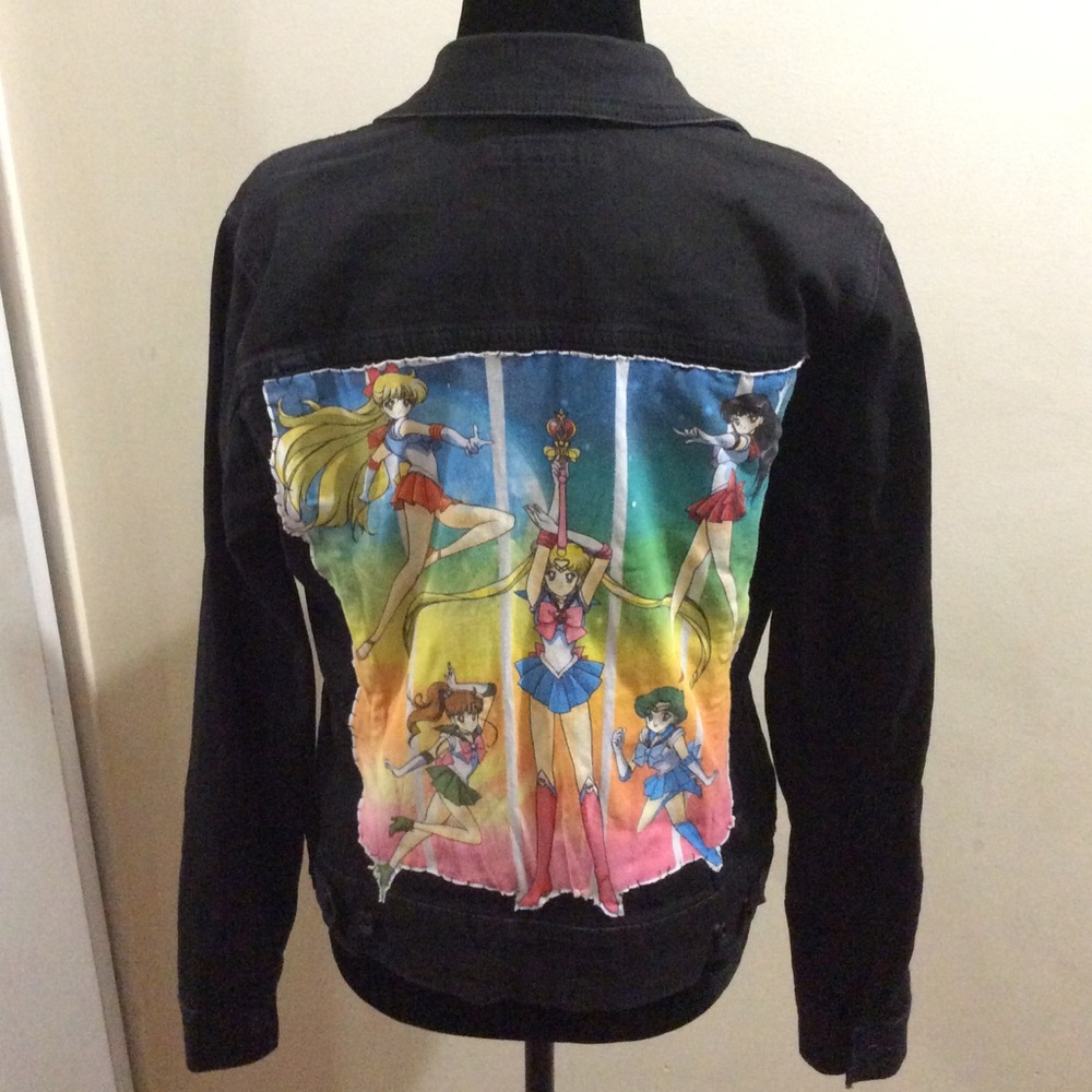 LOVEsick jacket with Sailor Moon on back